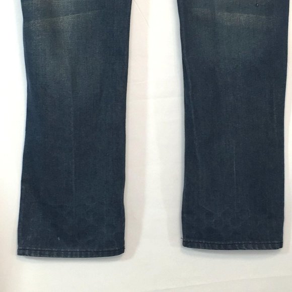 Waimea Jeans Skinny Fit Streetwear Distressed Checkered Back Pocket BWM Mens - Picture 8 of 10